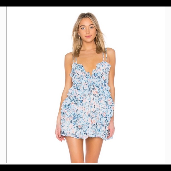 Lovers + Friends Dresses & Skirts - Lovers + Friends | Rae Floral Ruffle Dress